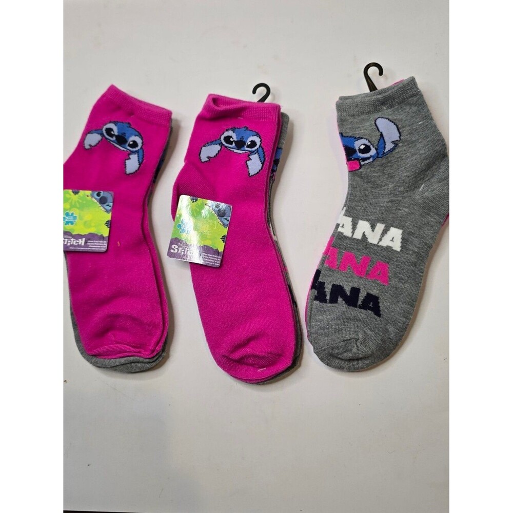 Stitch Quarter Crew Socks